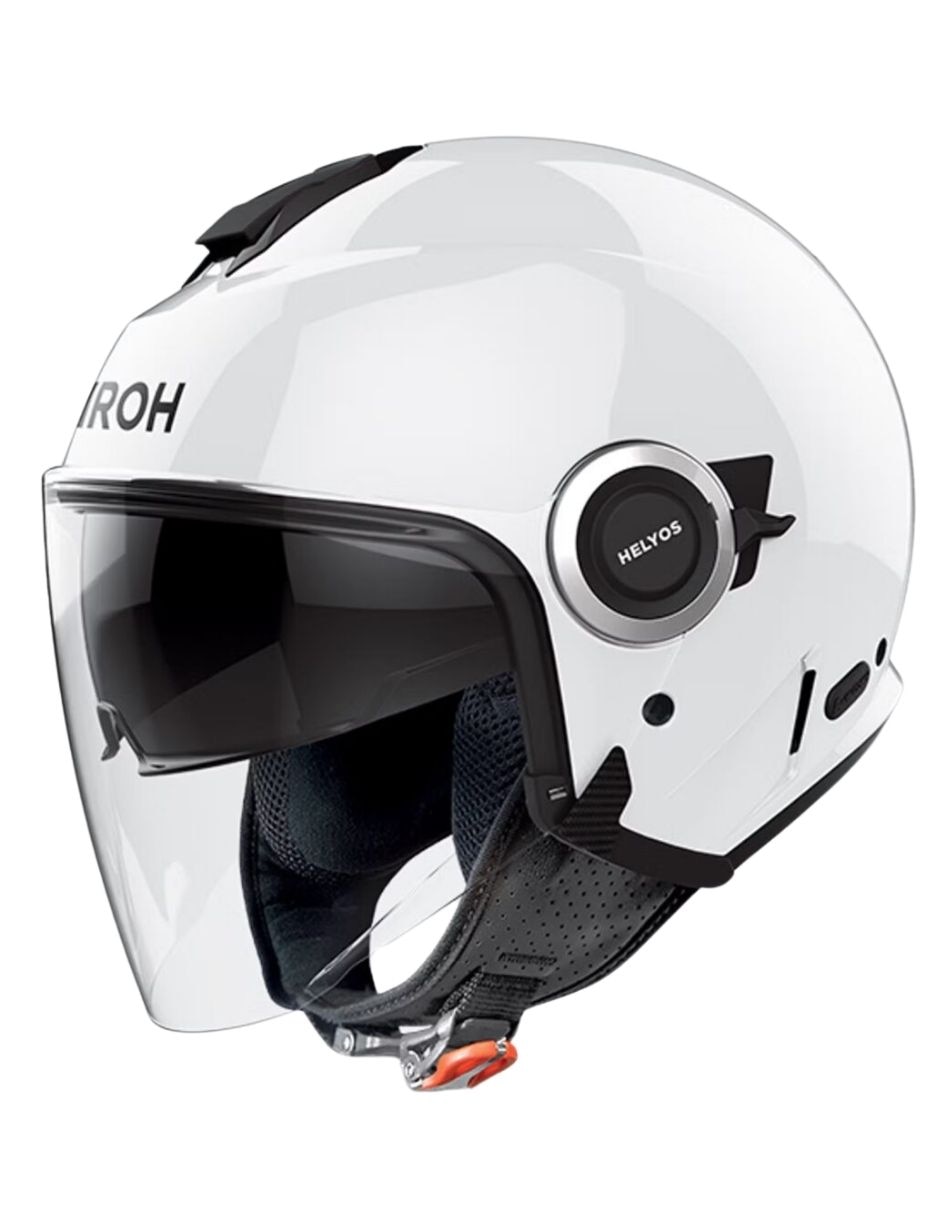 Casco 3/4 para motocicleta urbana unisex 3
