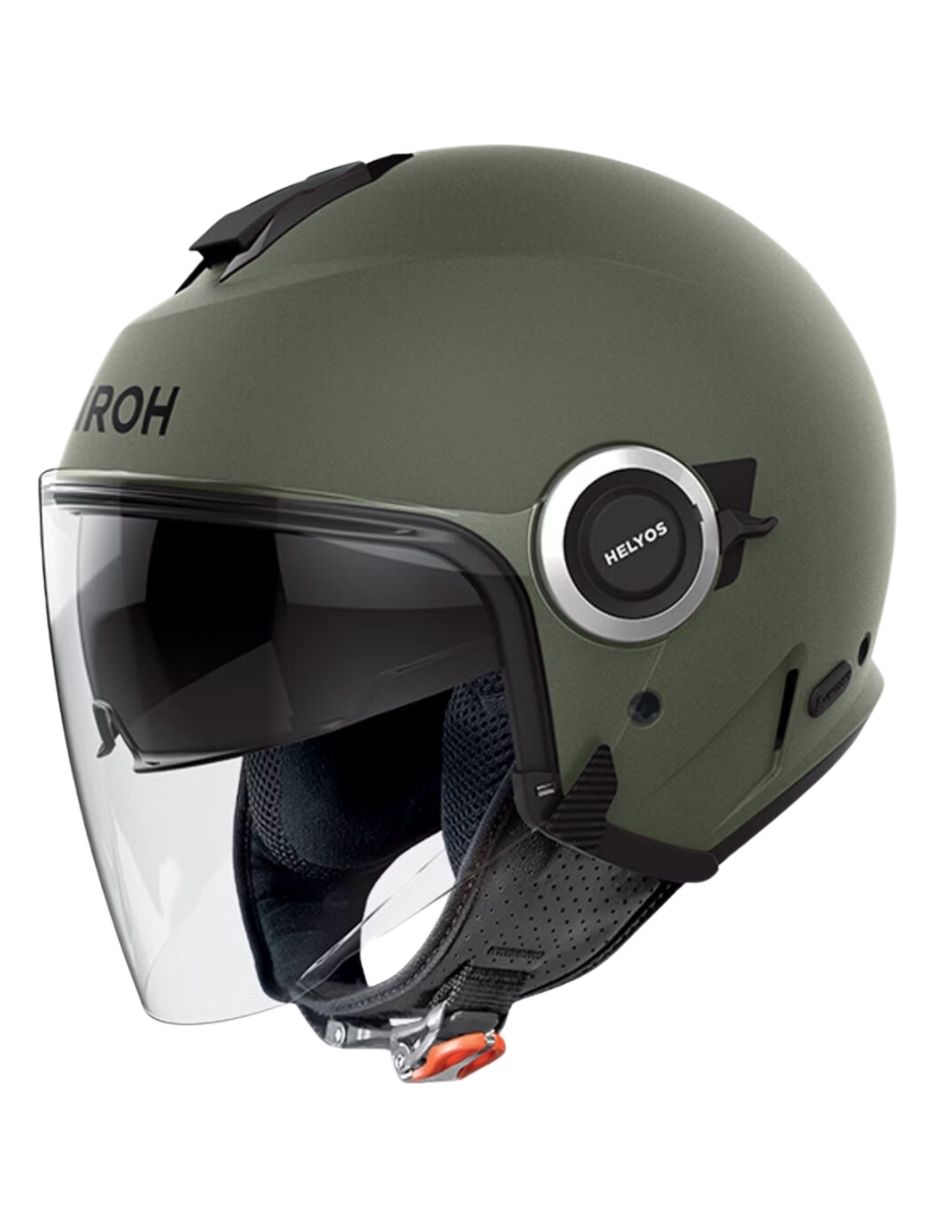 Casco 3/4 para motocicleta urbana unisex 2