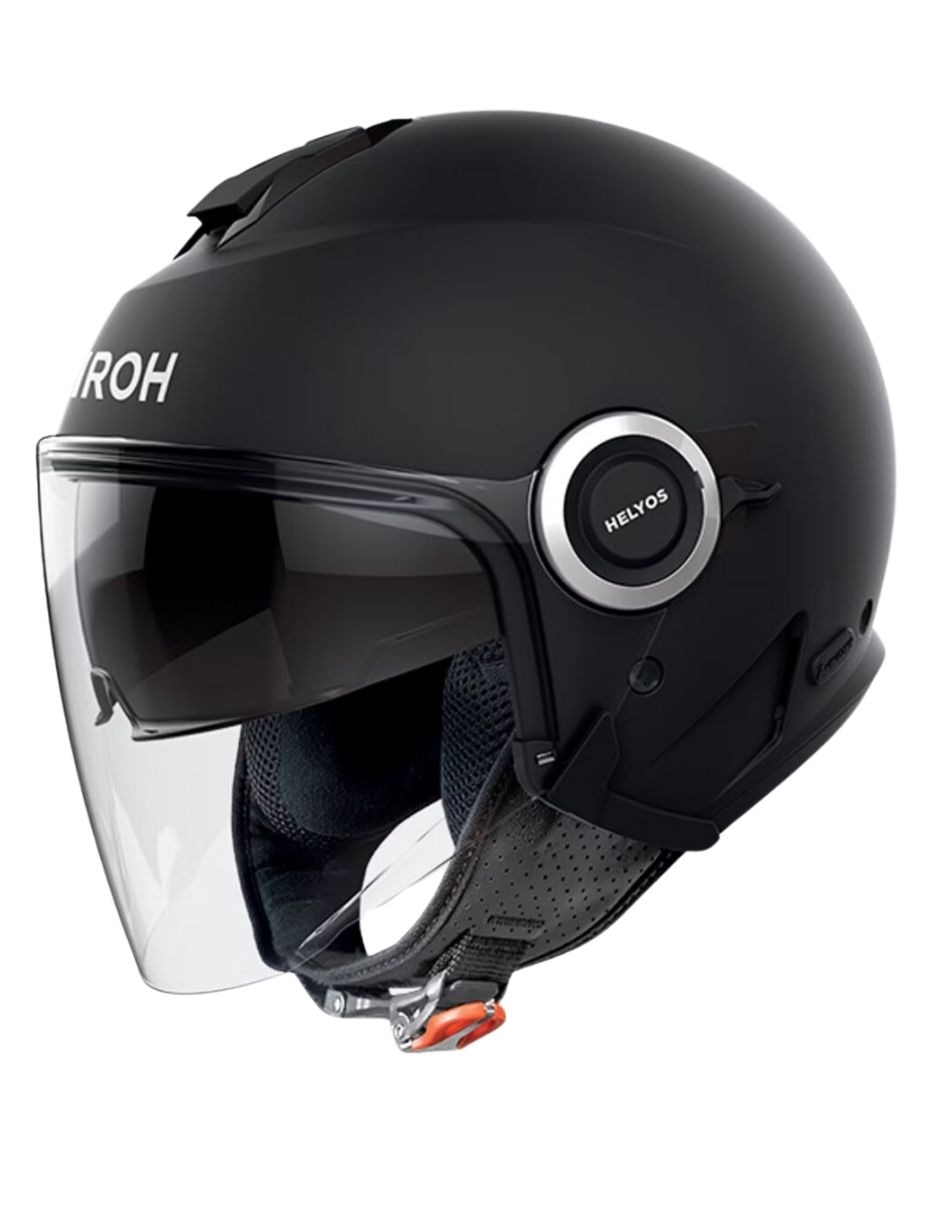 Casco 3/4 para motocicleta urbana unisex 3