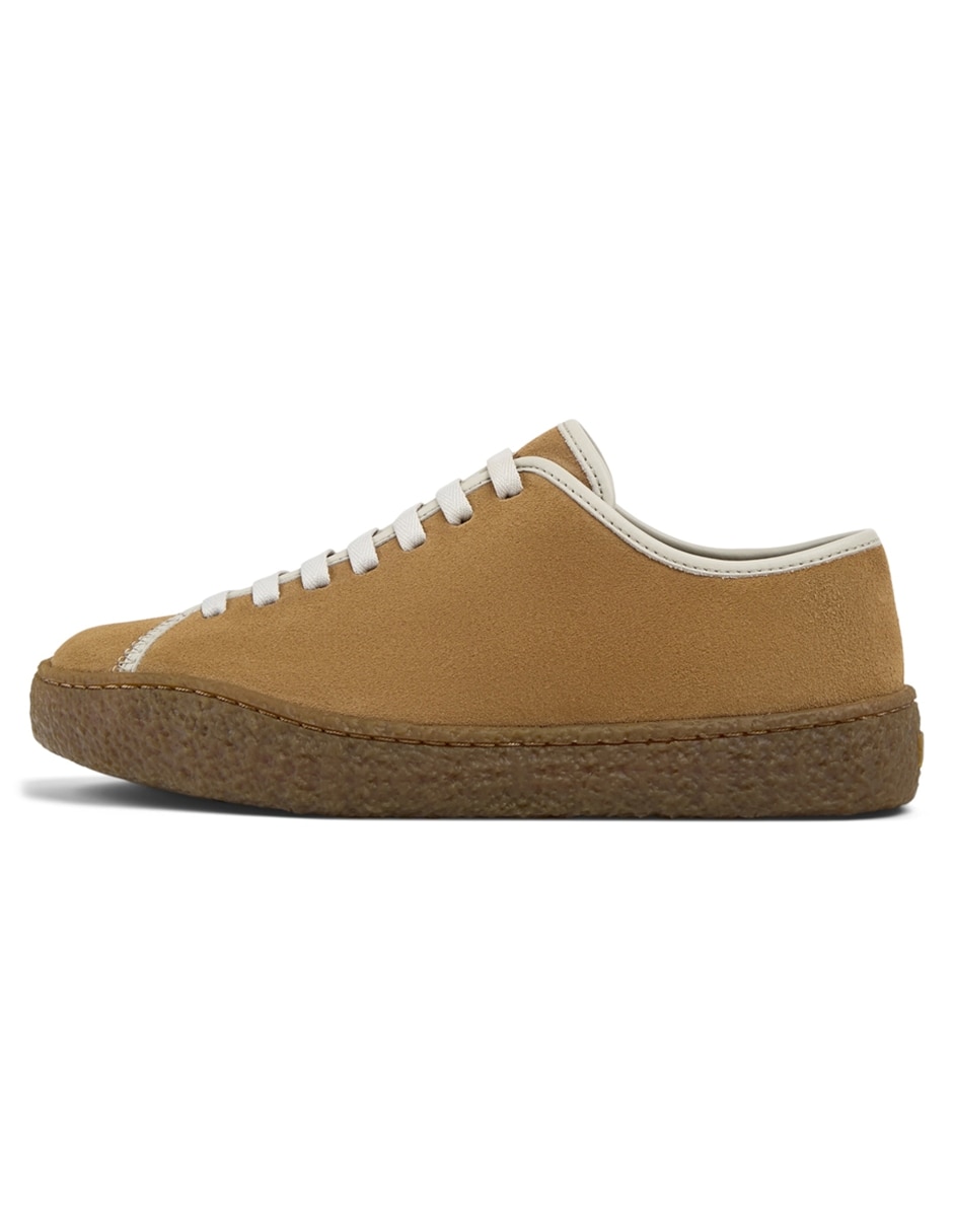 Zapato peu terreno de piel para mujer