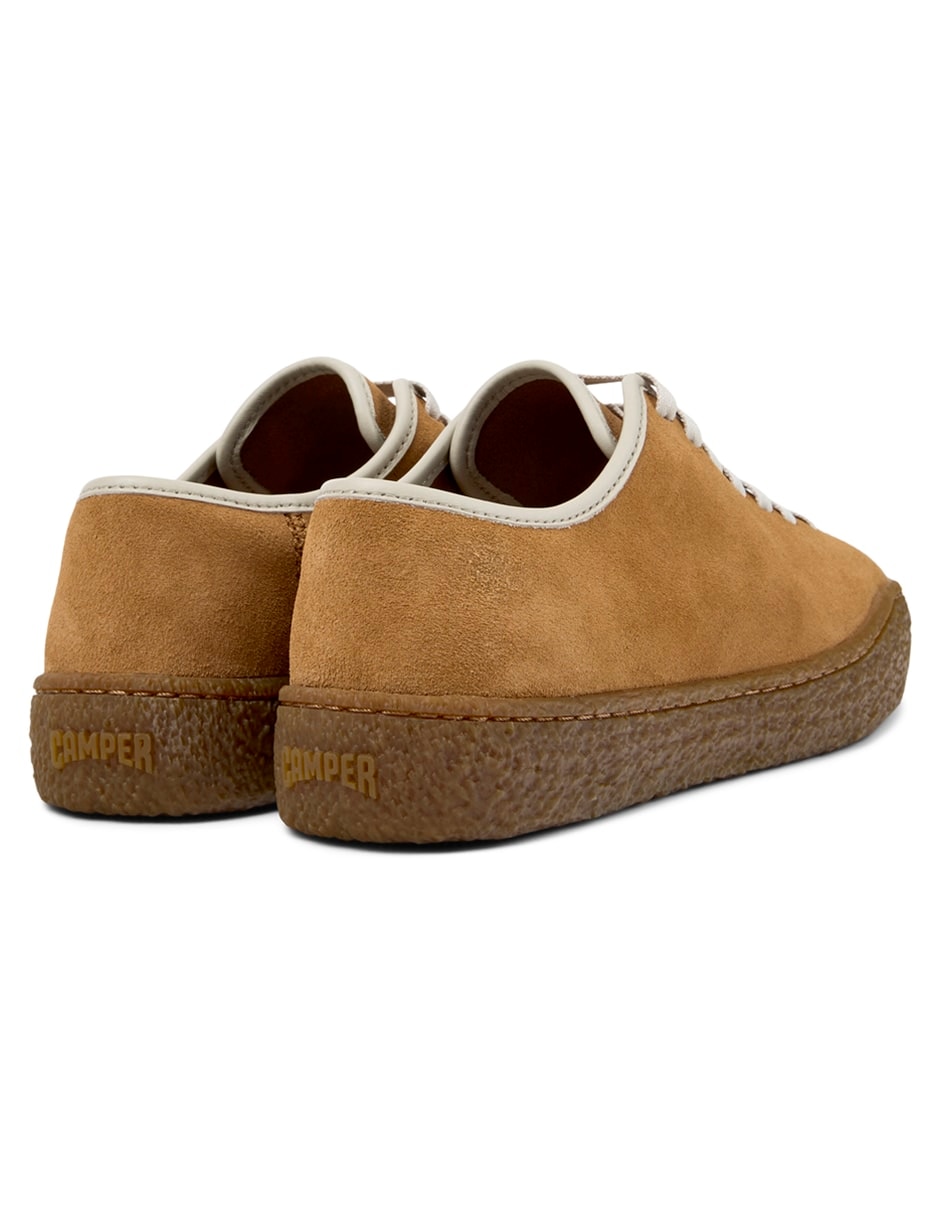 Zapato peu terreno de piel para mujer