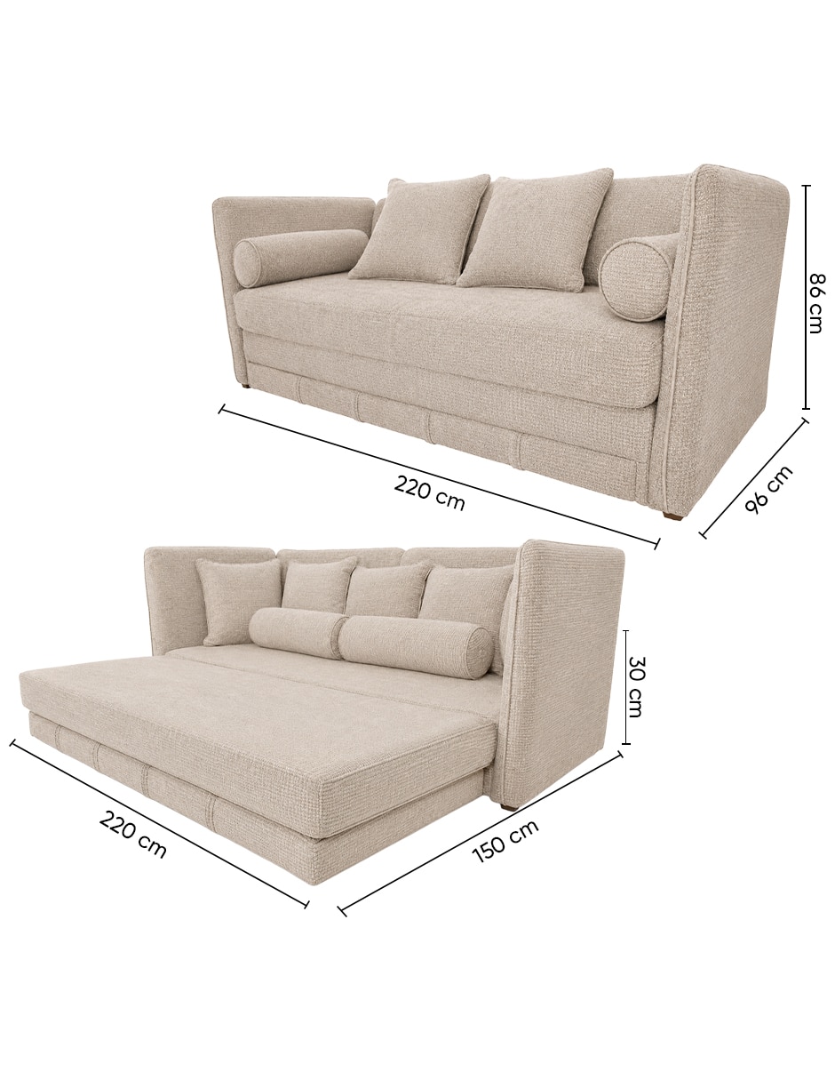 Sofá cama Monaco 10