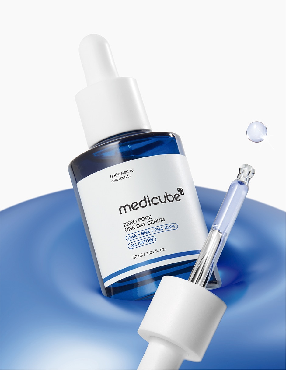 Sérum facial Reductor de poros con AHA BHA y PHA Medicure todo tipo piel 3