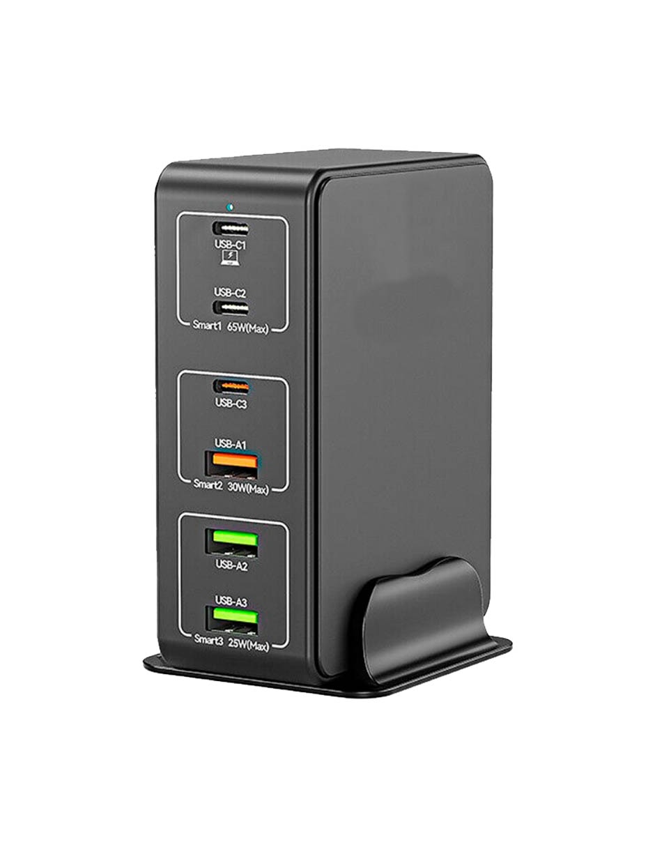 Estación de carga cr6psc-1 usb + usb tipo c 120 w Estación de carga cr6psc-1 usb + usb tipo c 120 w