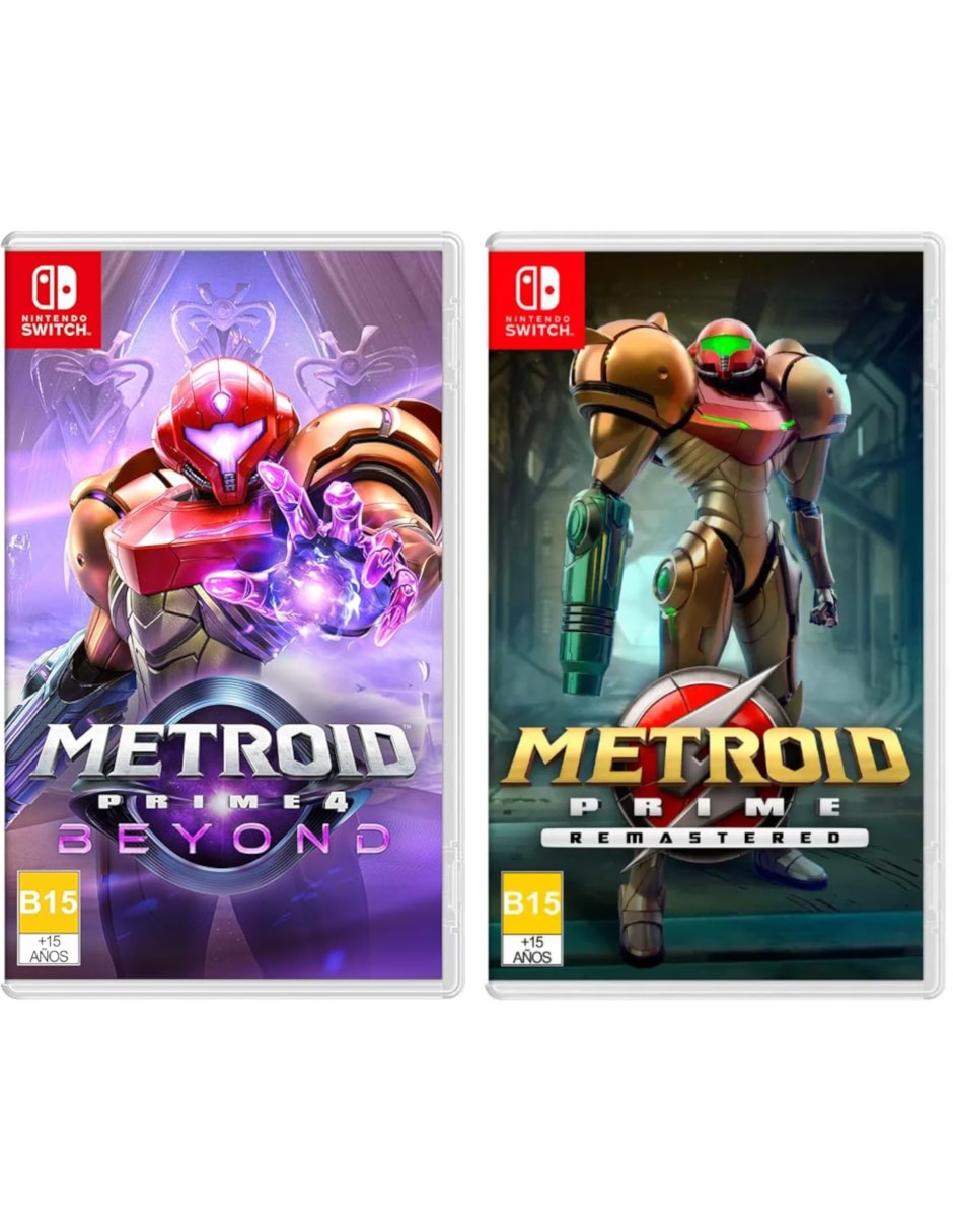 Metroid Prime 4 Beyond + Metroid Prime Remastered Nintendo bundle para Nintendo Switch