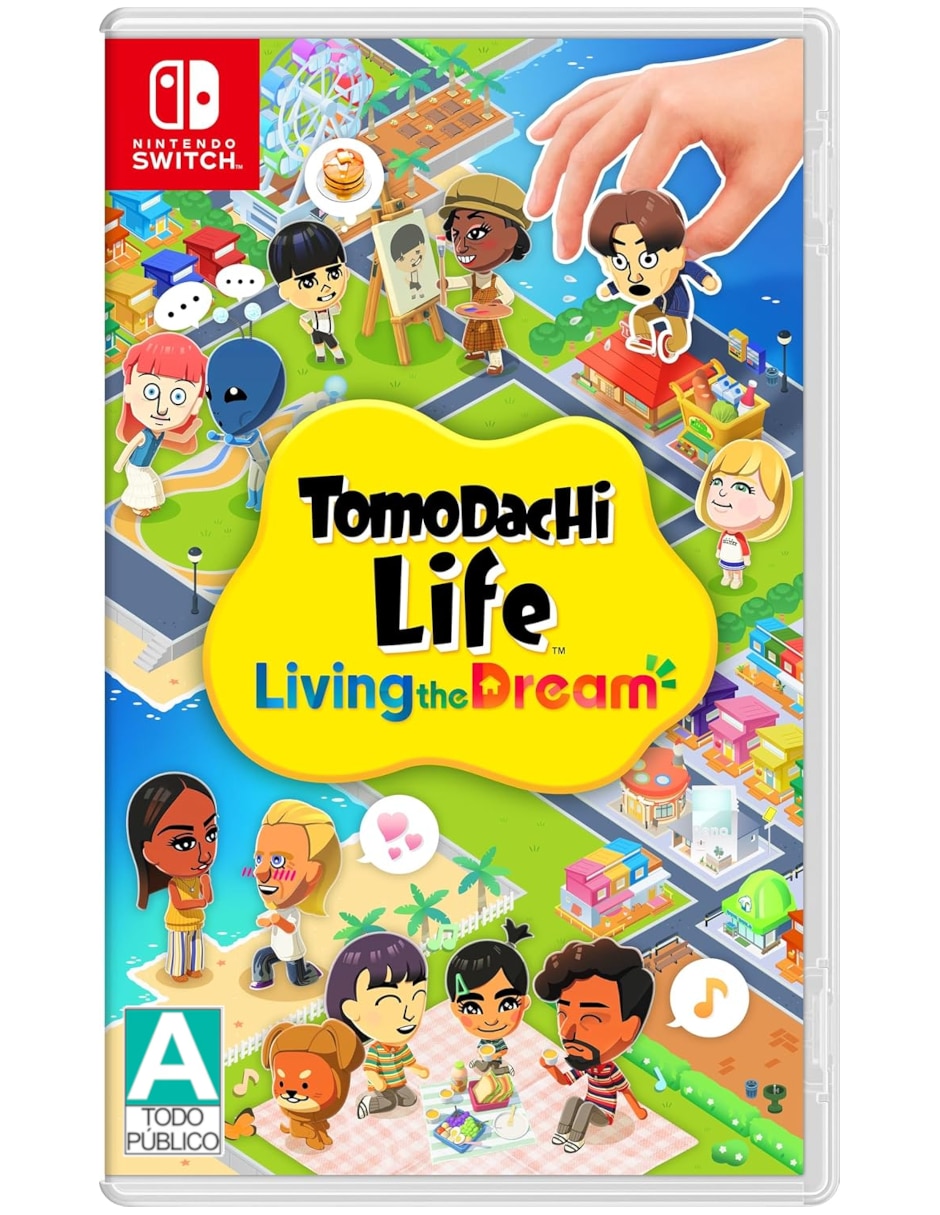 Juego Tomodachi Life Living the Dream Nintendo bundle para Nintendo Switch