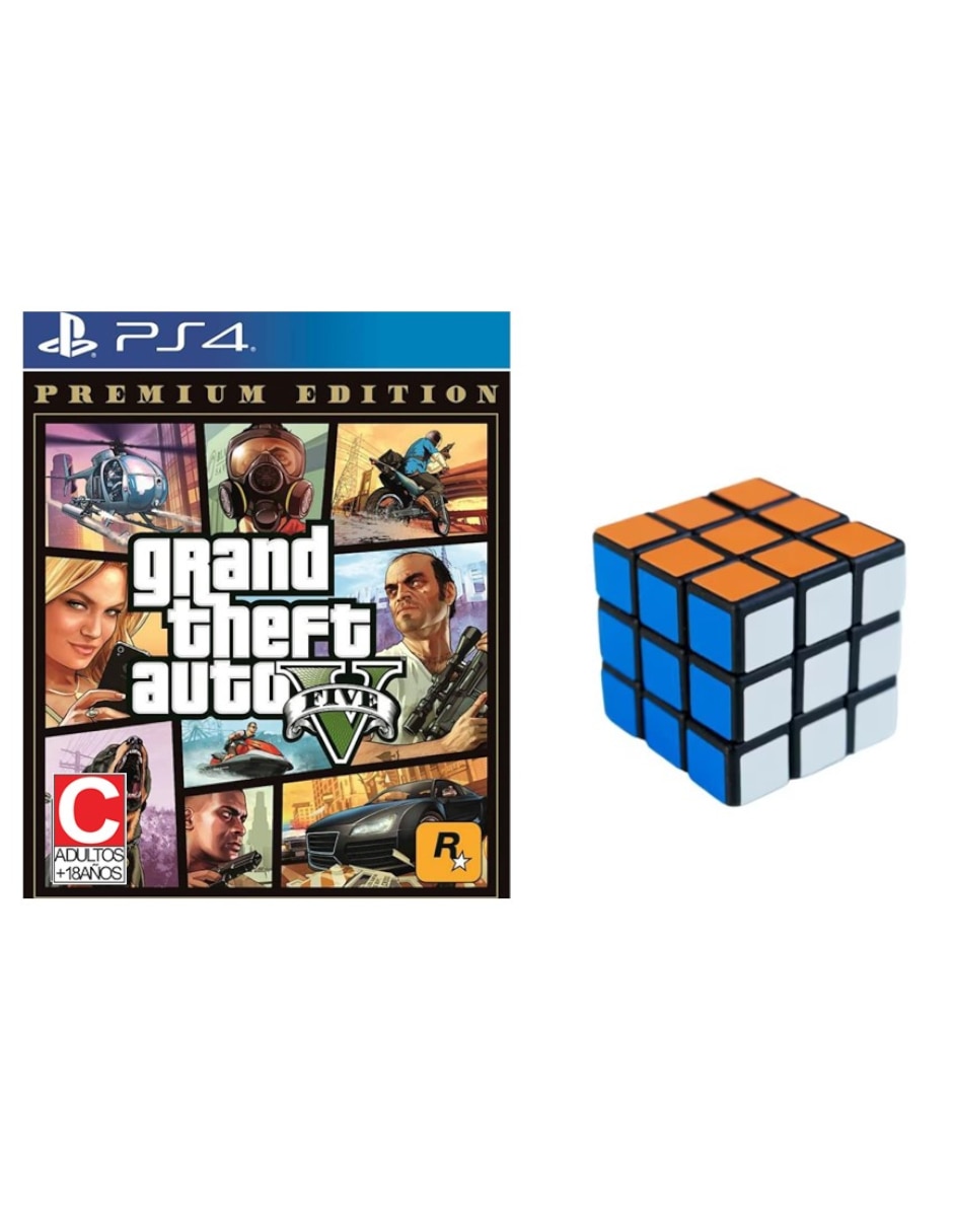 PS4 Juego Grand Theft Auto V Premium Edition Bundle para PS4