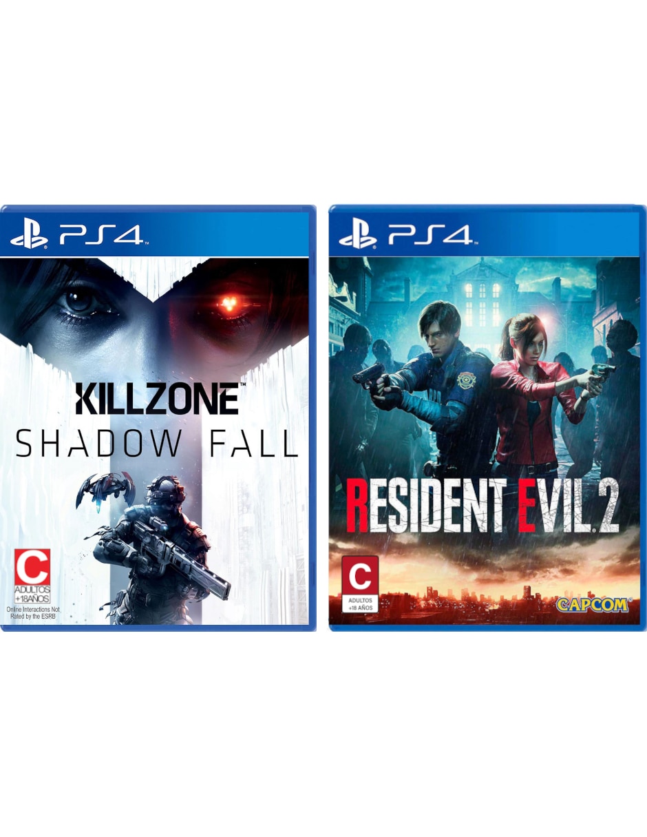 Killzone Shadow Fall Hits + Resident Evil 2 Bundle para PS4 Killzone Shadow Fall Hits + Resident Evil 2 Bundle para PS4