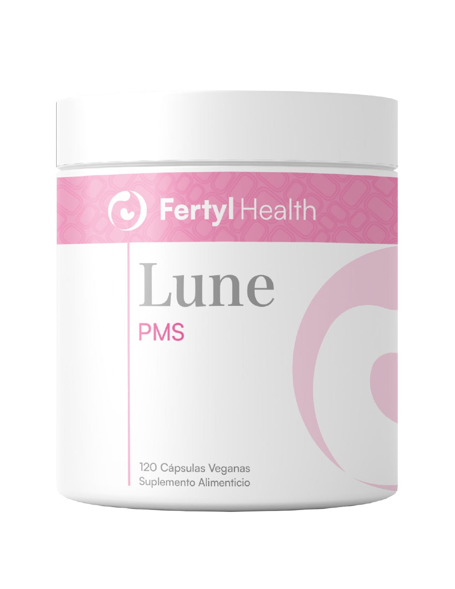 Lune PMS Support Bienestar Femenino con L-Teanina de 120 cápsulas