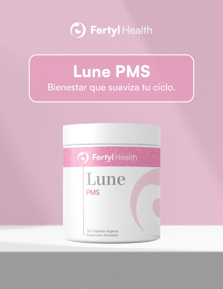 Lune PMS Support Bienestar Femenino con L-Teanina de 120 cápsulas