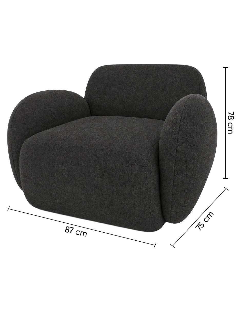 Sillón citi de velvet 9
