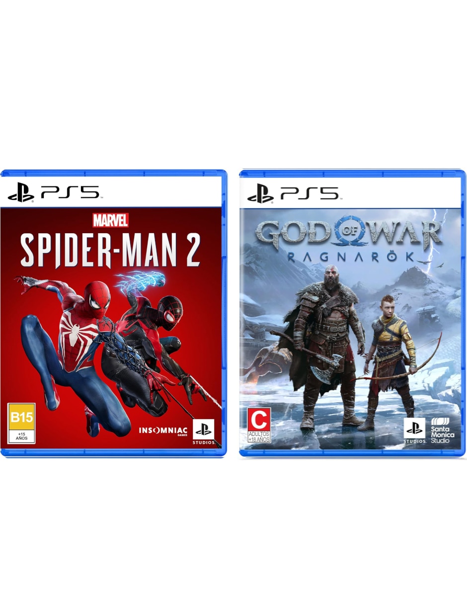 Spider-Man 2 Standard Edition + God of War Ragnarök Bundle para PS5
