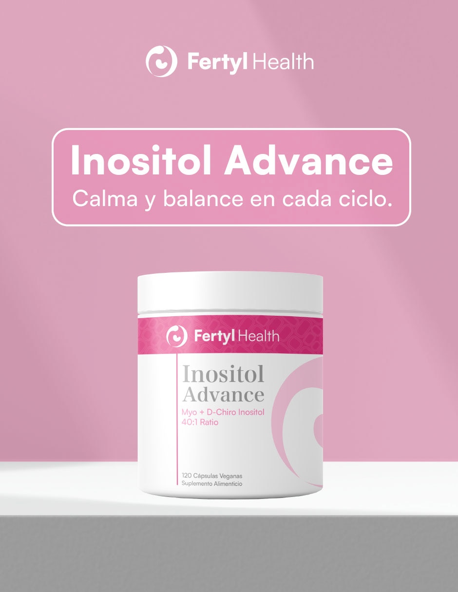 Inositol Advance Bienestar Femenino 40:1 Fertyl Health con Myo-inositol y D-chiro inositol de 120 cápsulas 5