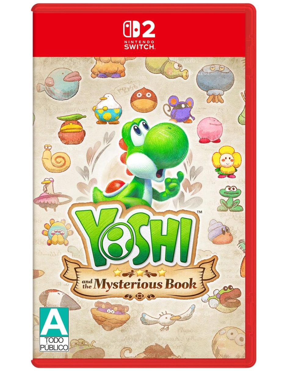 Juego Yoshi and the Mysterious Book Nintendo para nintendo switch 2