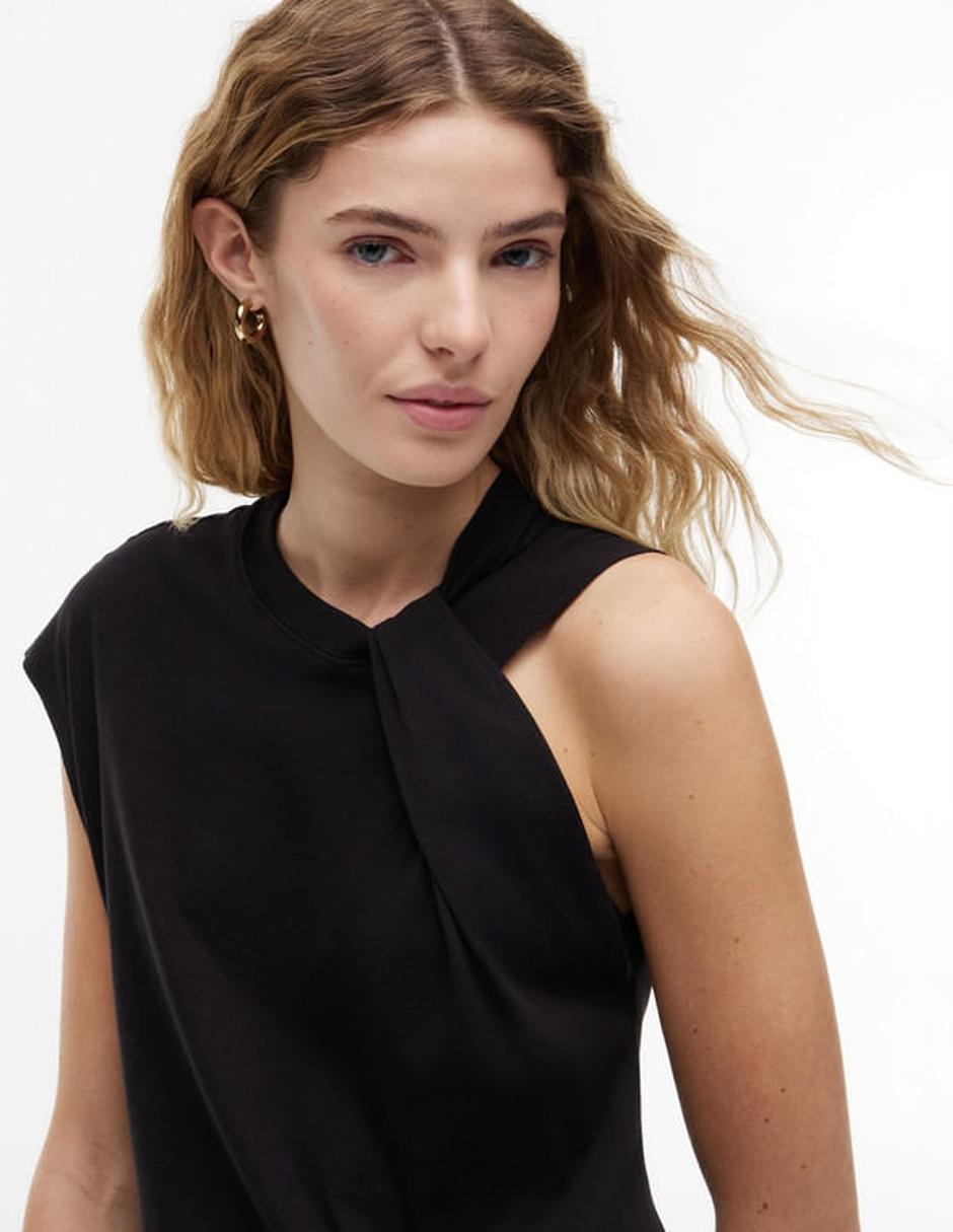 Blusa manga corta para mujer 5
