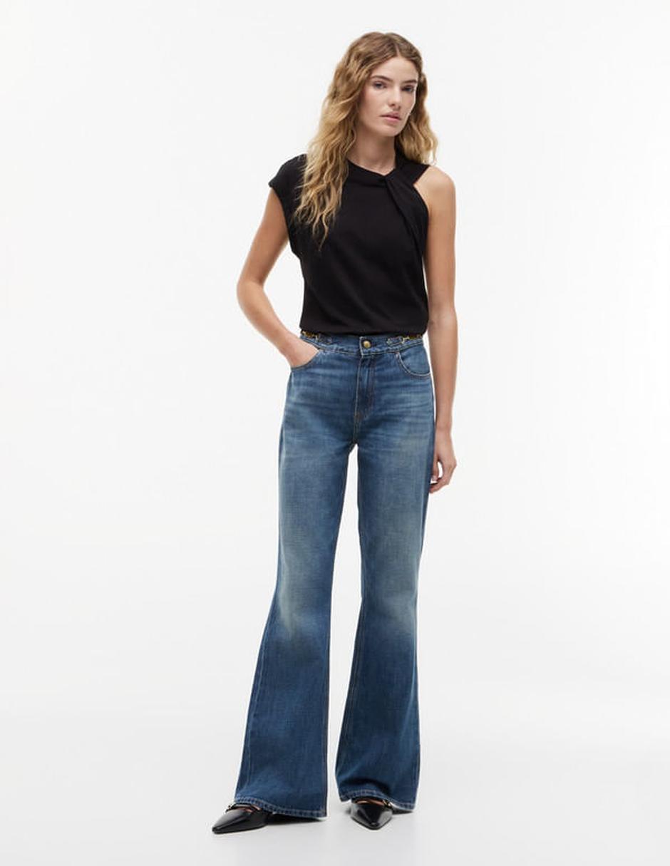Blusa manga corta para mujer 4
