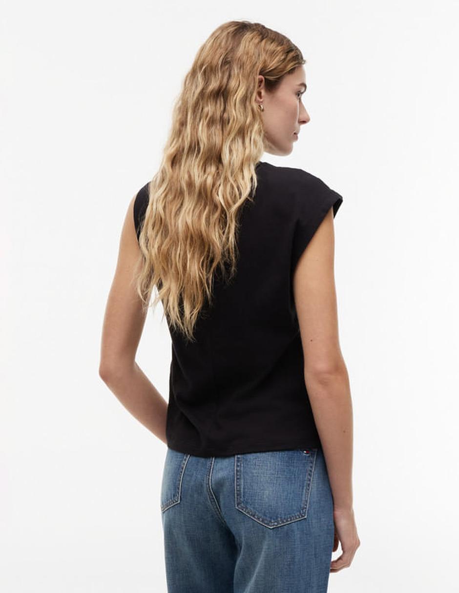 Blusa manga corta para mujer 3