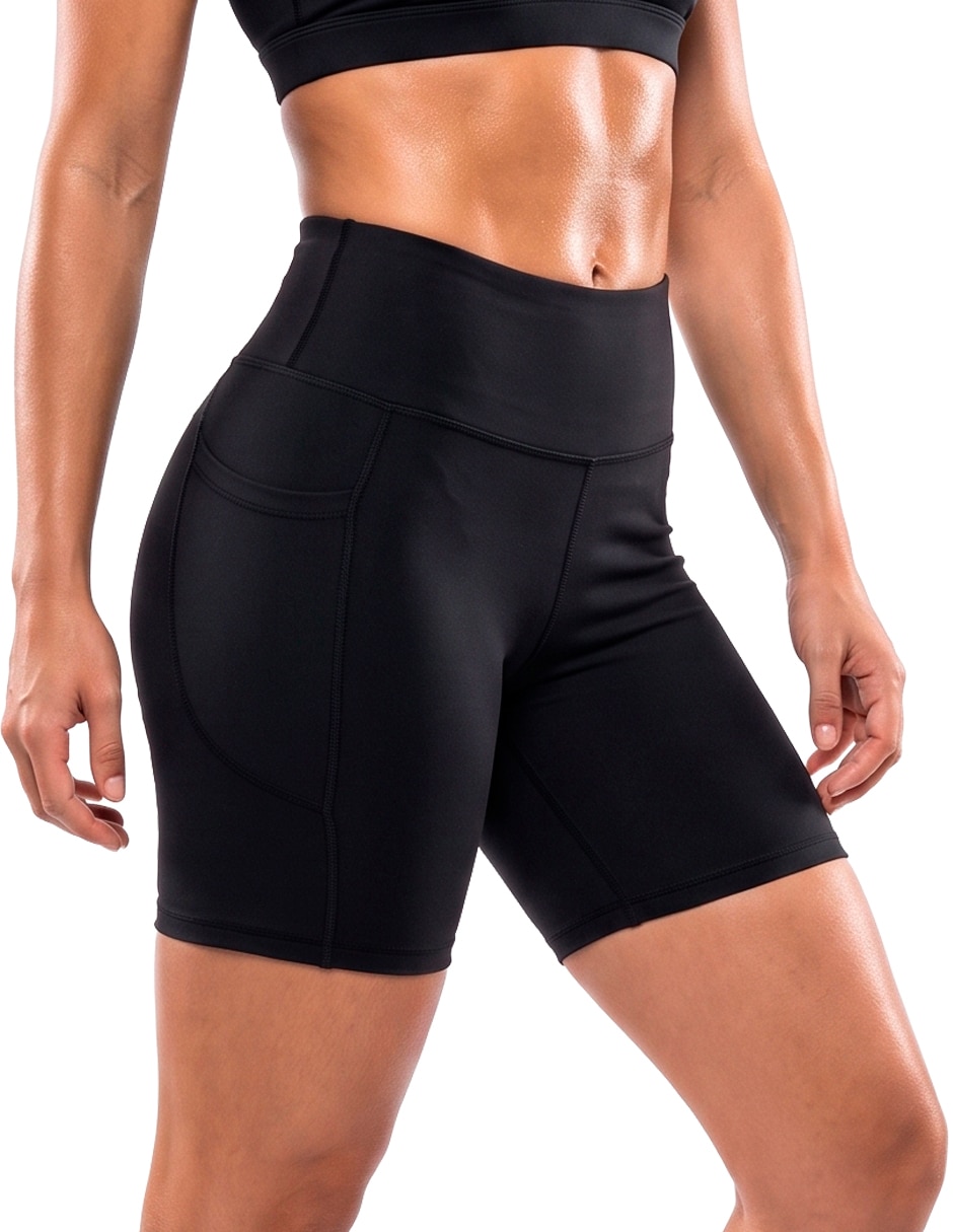 Short con bolsillos para entrenamiento mujer 3