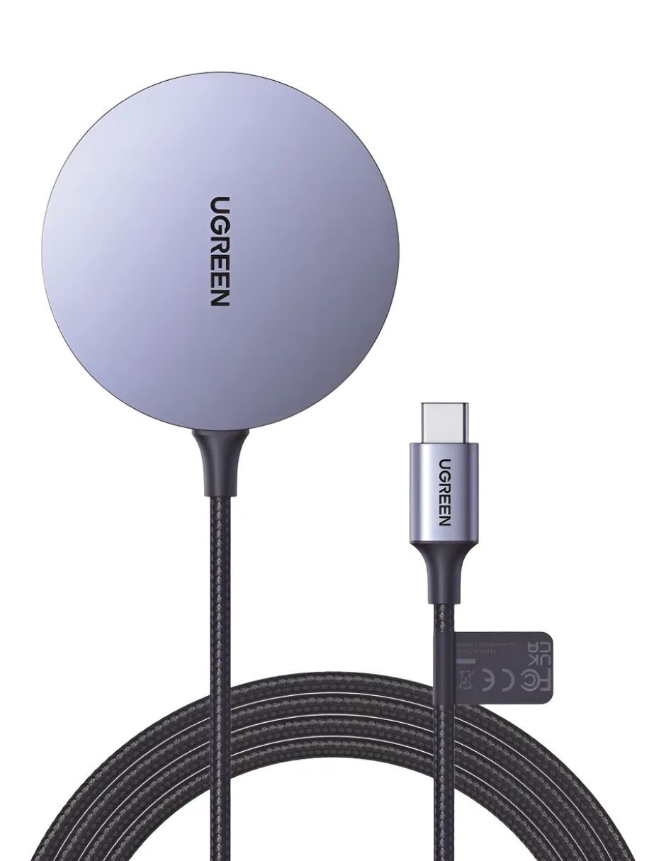Cargador inalámbrico USB tipo C 15 W