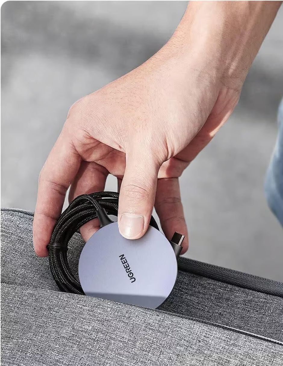 Cargador inalámbrico USB tipo C 15 W 3