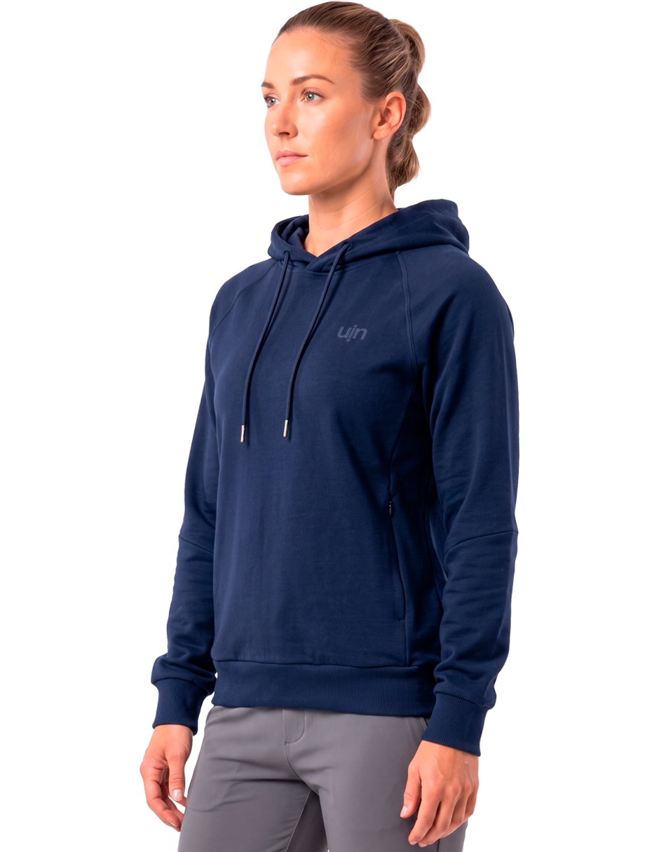 Sudadera para entrenamiento uin con bolsa canguro para mujer