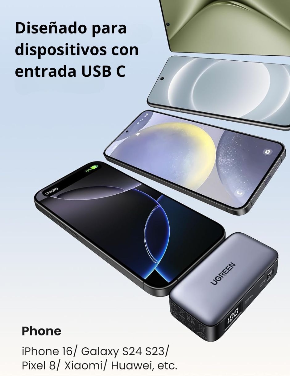 Batería portátil 5000 mah 4