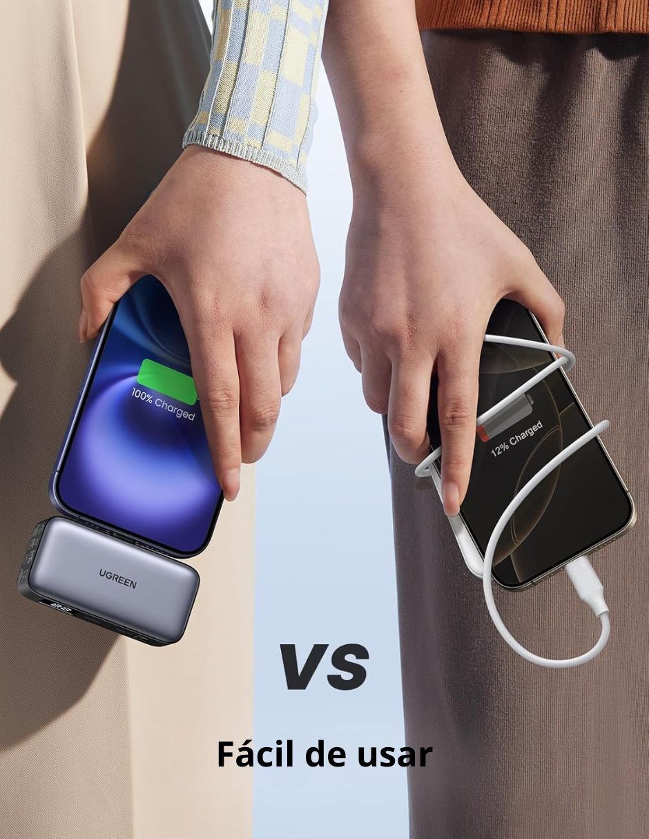 Batería portátil 5000 mah 6