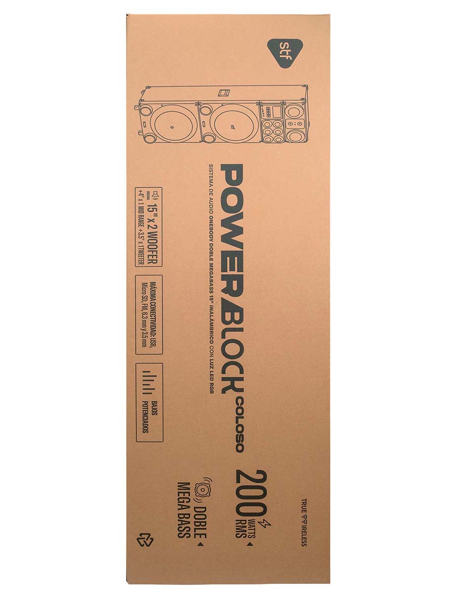 Bocina coloso bluetooth 3