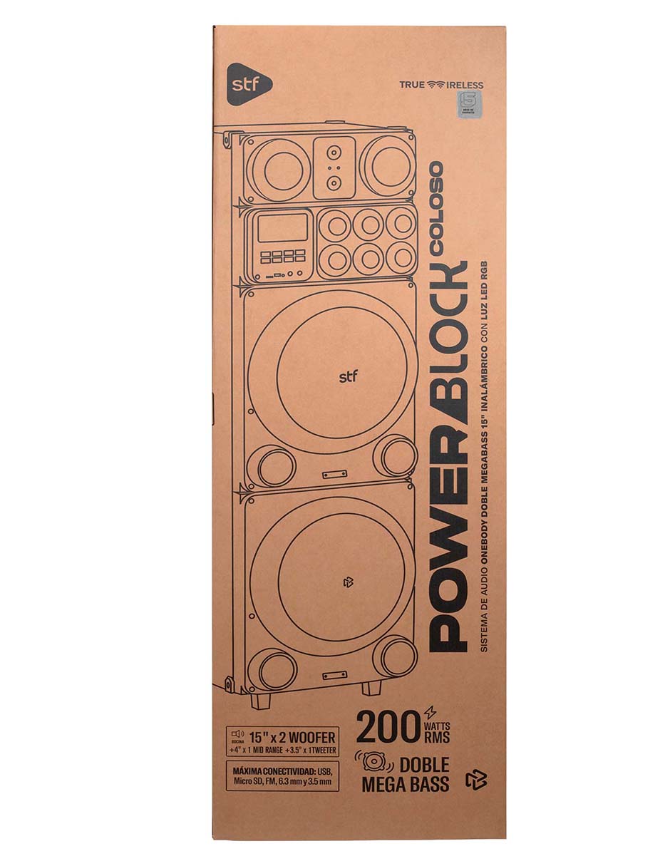Bocina coloso bluetooth 2