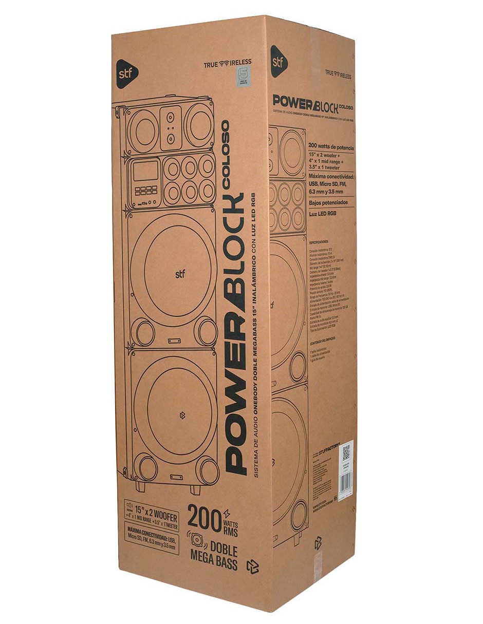 Bocina coloso bluetooth 10