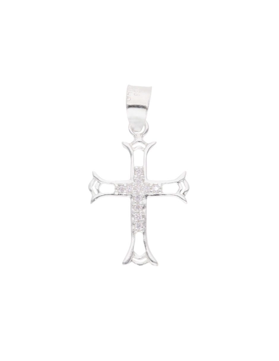 Dije de cruz religioso de plata p 925 Dije de cruz religioso de plata p 925