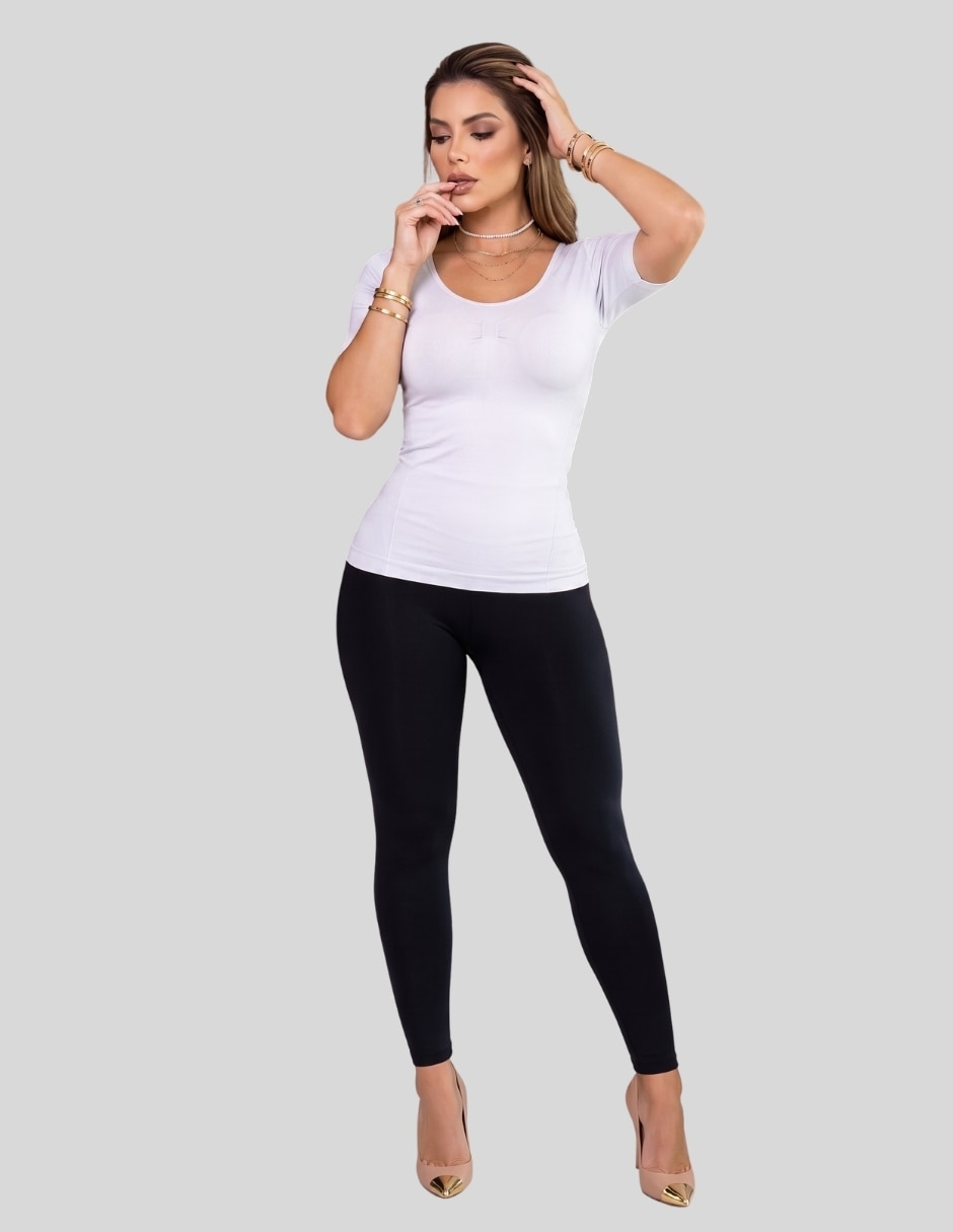 Set blusa manga corta para mujer