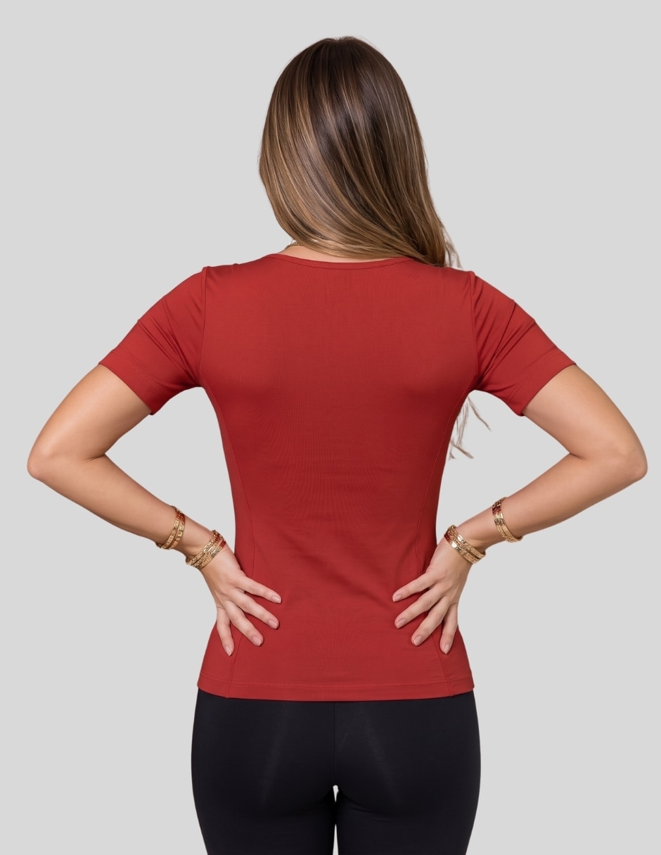 Set blusa manga corta para mujer 6