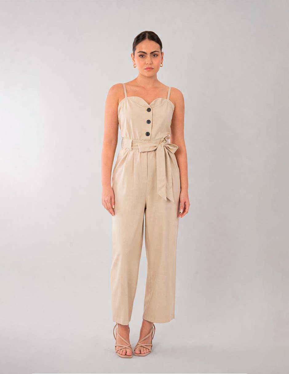 Jumpsuit formal estampado liso para mujer Jumpsuit formal estampado liso para mujer