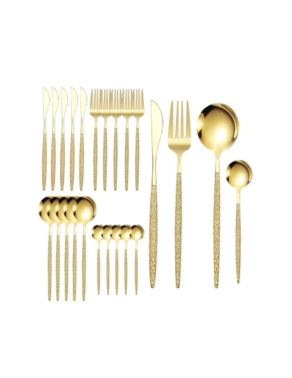 Set cubiertos de acero inoxidable 13 piezas