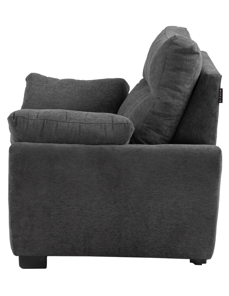 Sillón de madera y tela 3