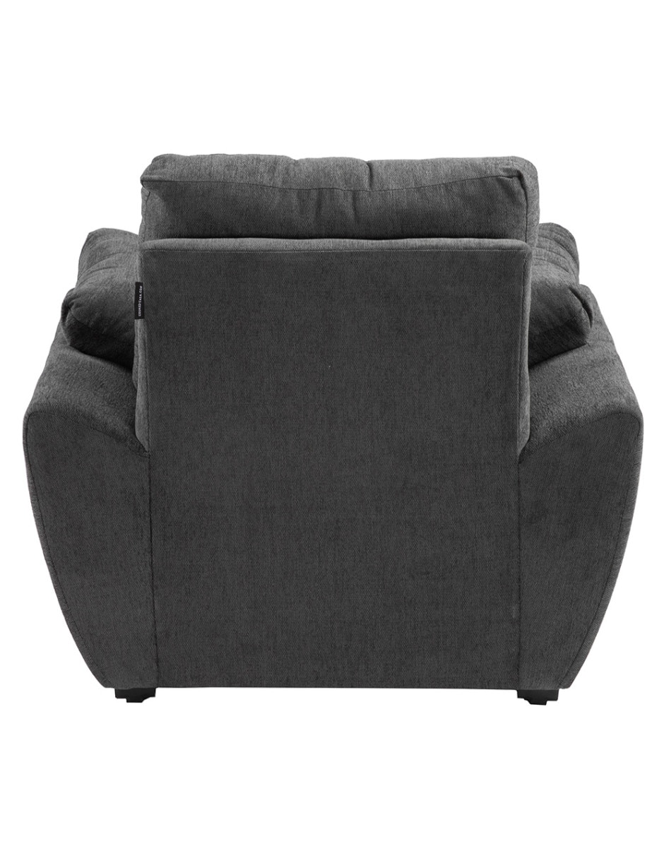 Sillón de madera y tela 2
