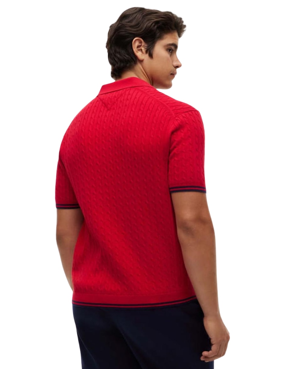 Playera tipo polo para hombre 4