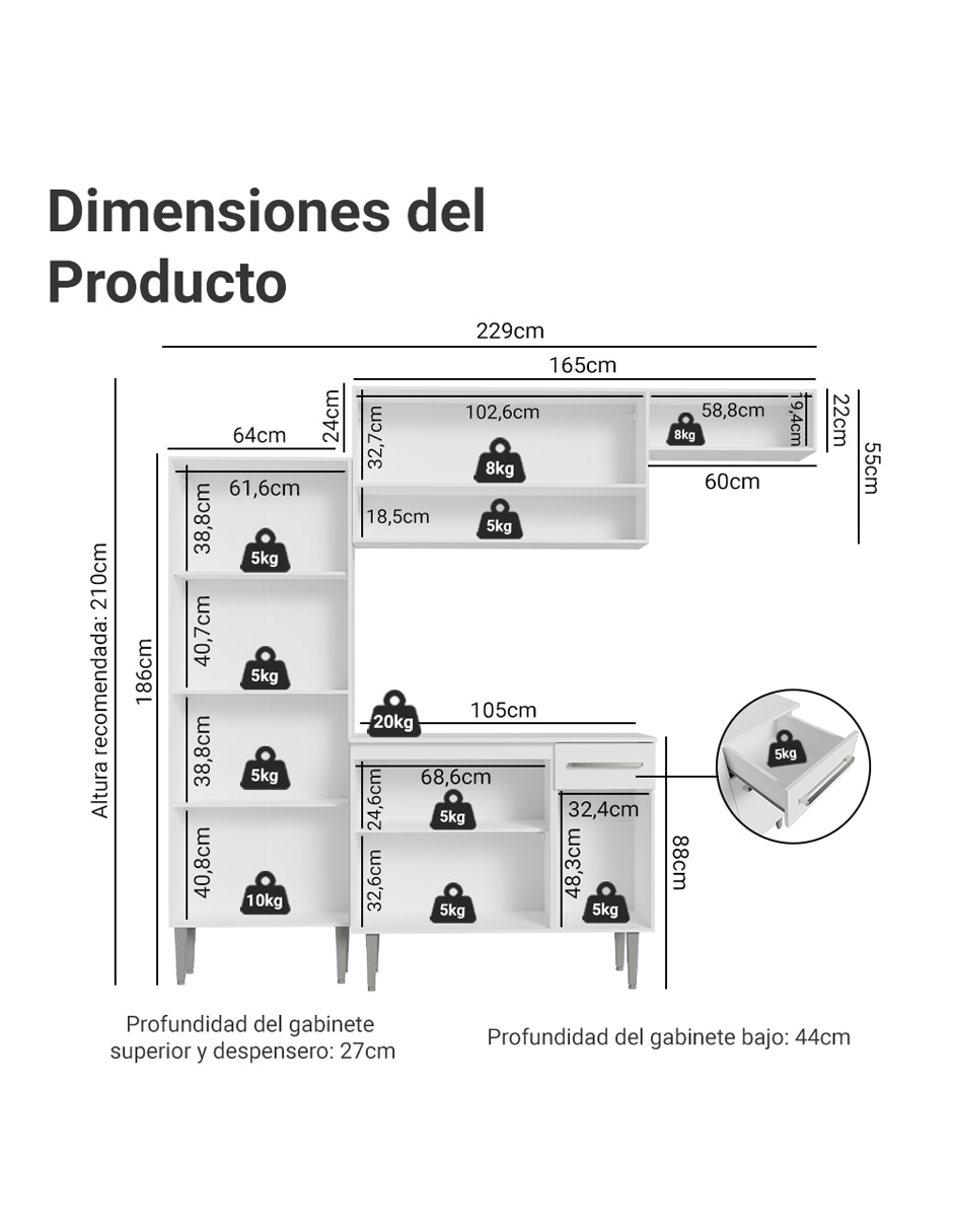 Cocina integral 12