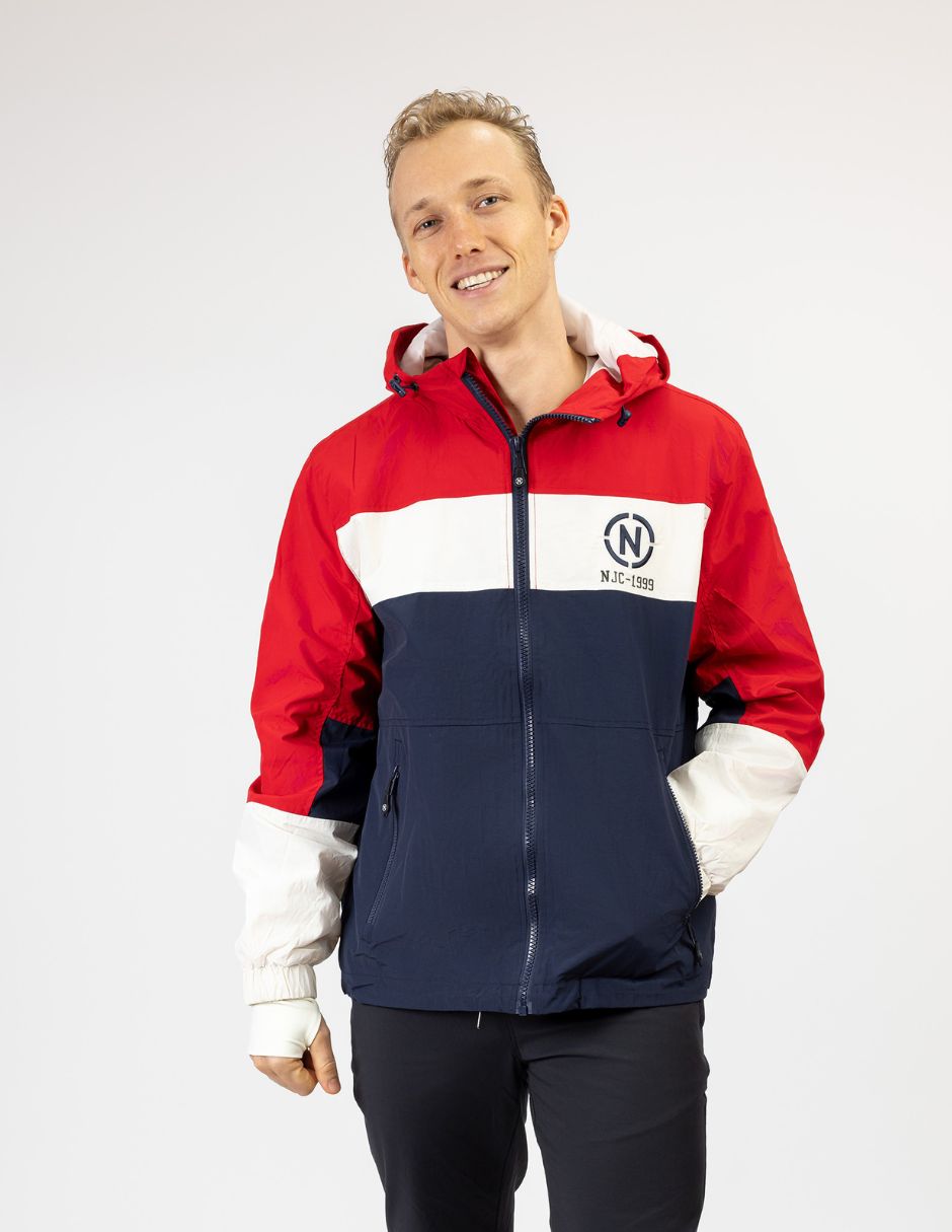 Chamarra casual con capucha para hombre Chamarra casual con capucha para hombre