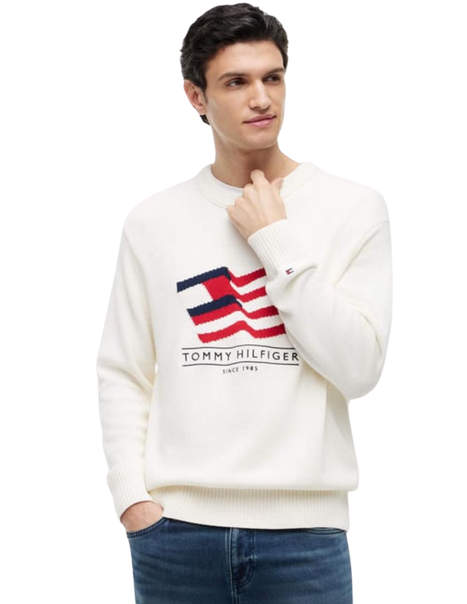 Suéter cuello redondo para hombre