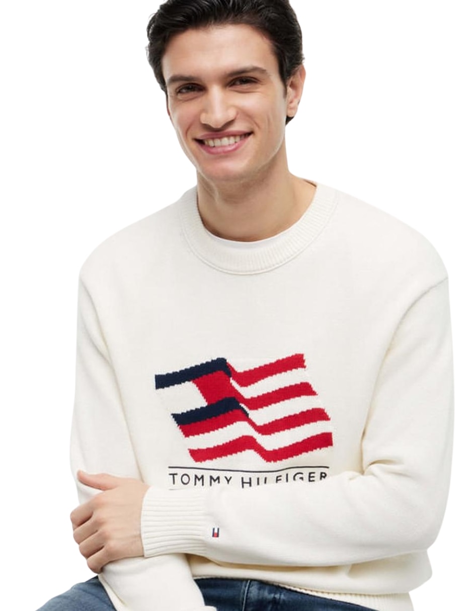 Suéter cuello redondo para hombre 2