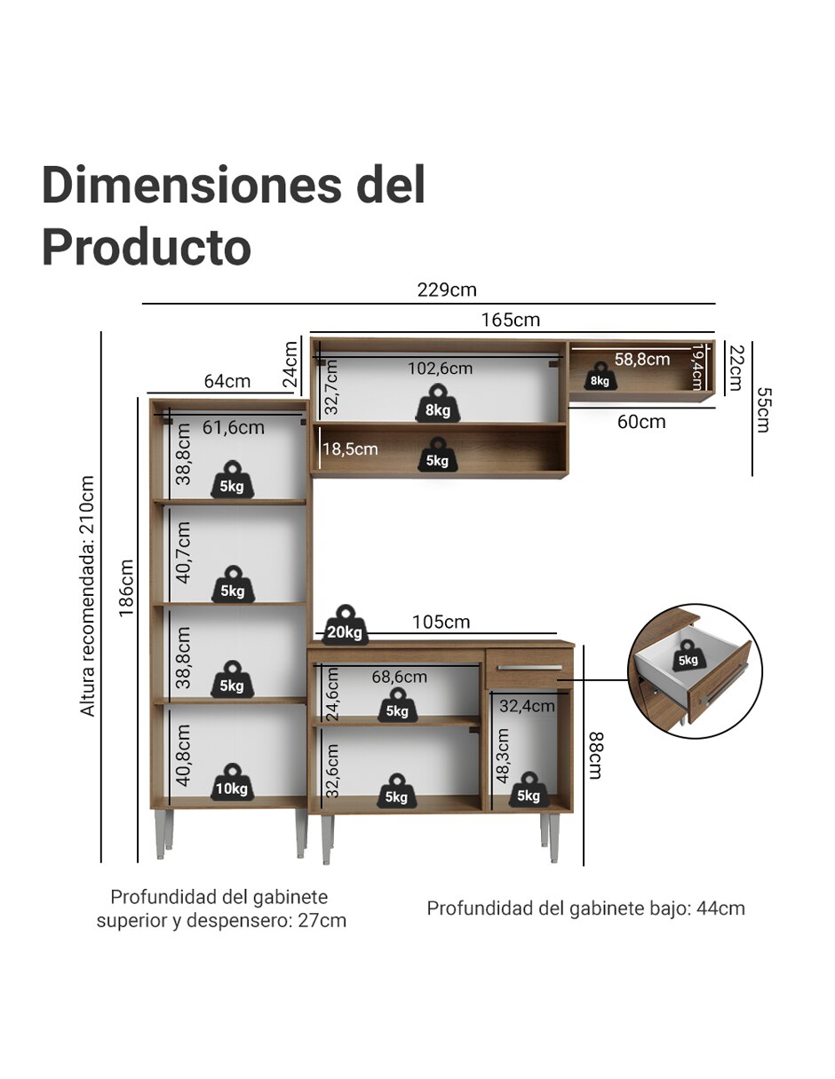 Cocina integral 12