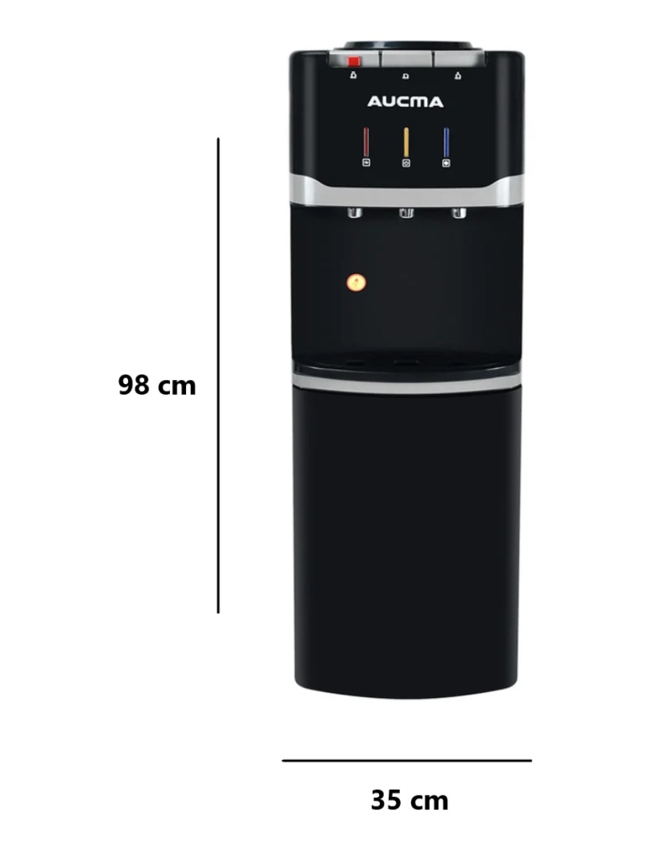 Dispensador de agua eléctrico akwdt-3xgchs 7