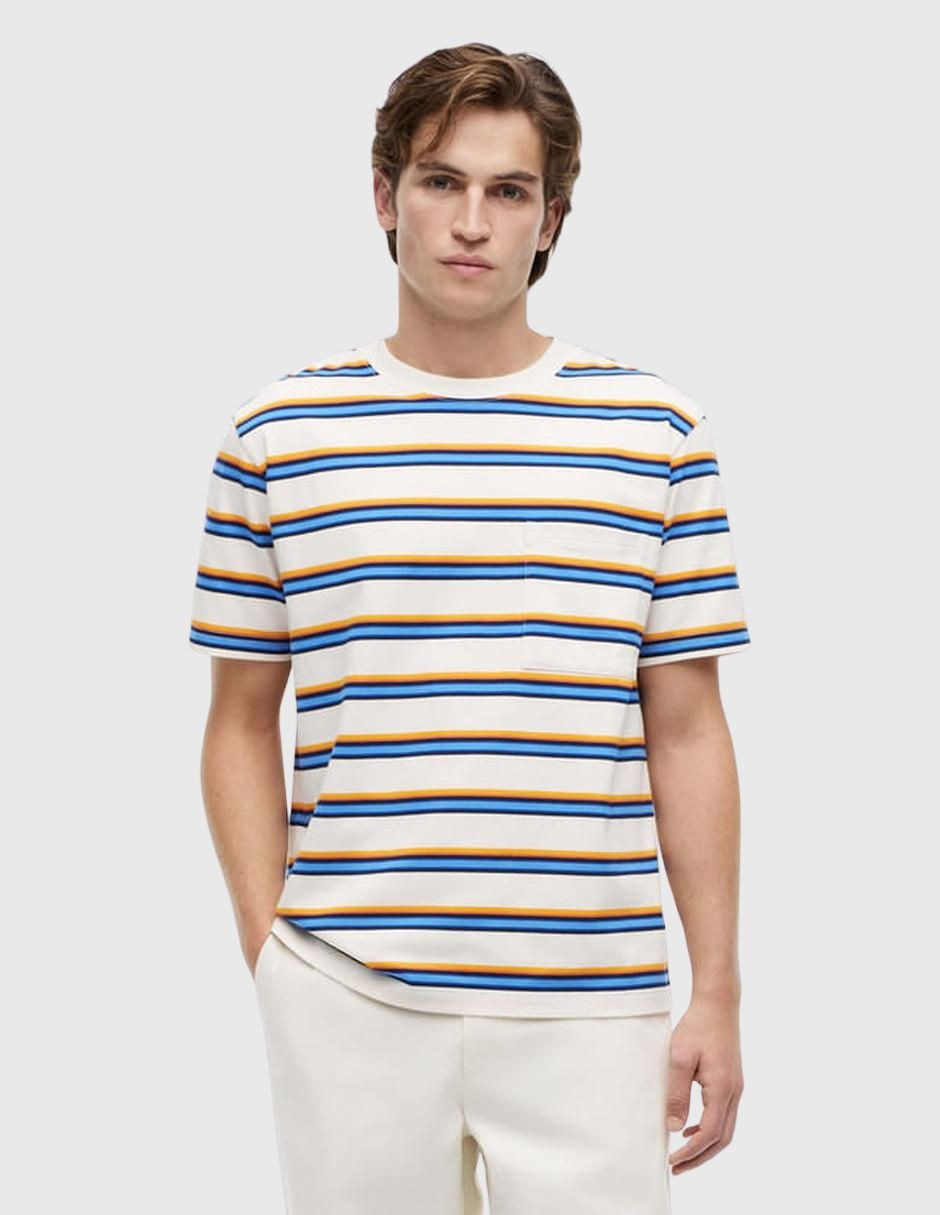 Playera cuello redondo para hombre