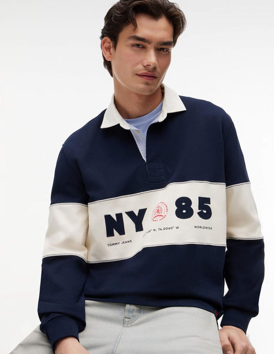 Playera cuello camisero para hombre 5