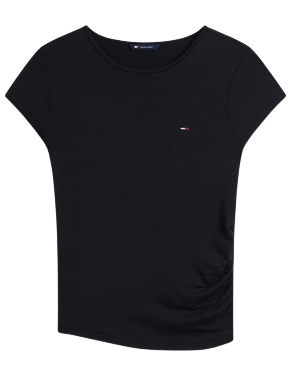 Playera manga corta cuello redondo para mujer 5