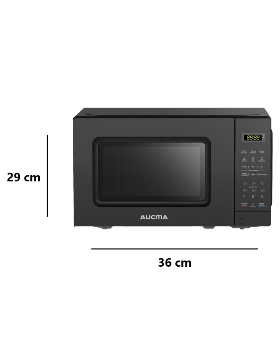 Horno de microondas de convencional modelo akmw07xppb 6