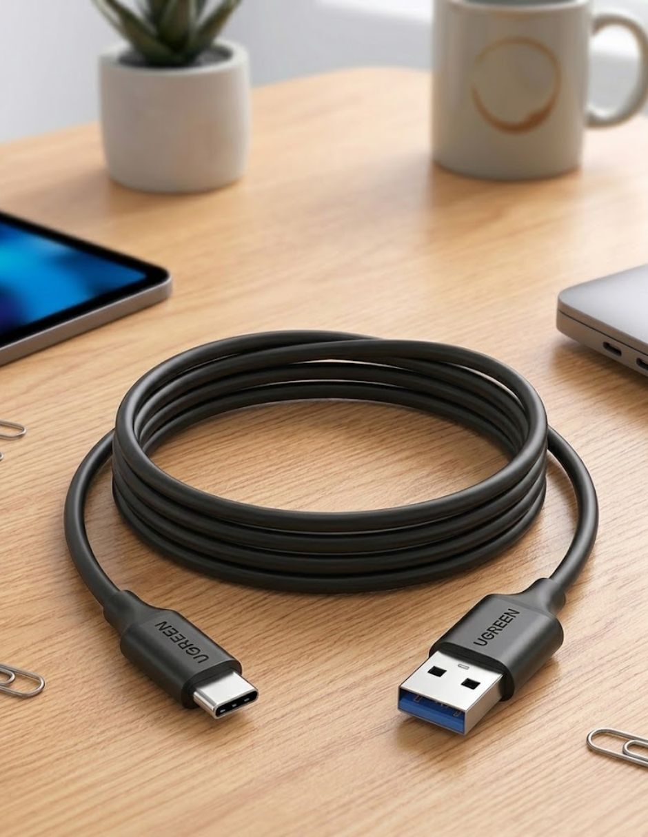 Cable usb usb c a tipo usb a de 1 m 2