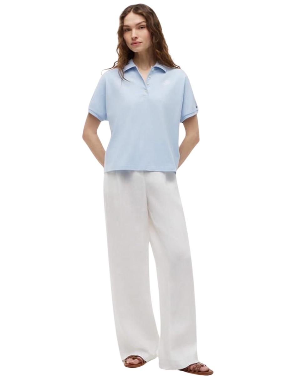 Playera tipo polo para mujer 5